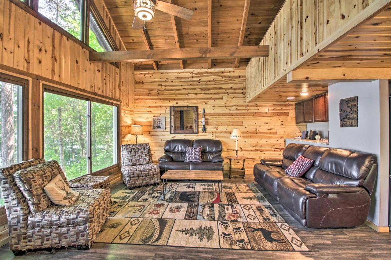 Loon Lake Lodge With Dock, Sauna And Hot Tub! Pequot Lakes Екстер'єр фото