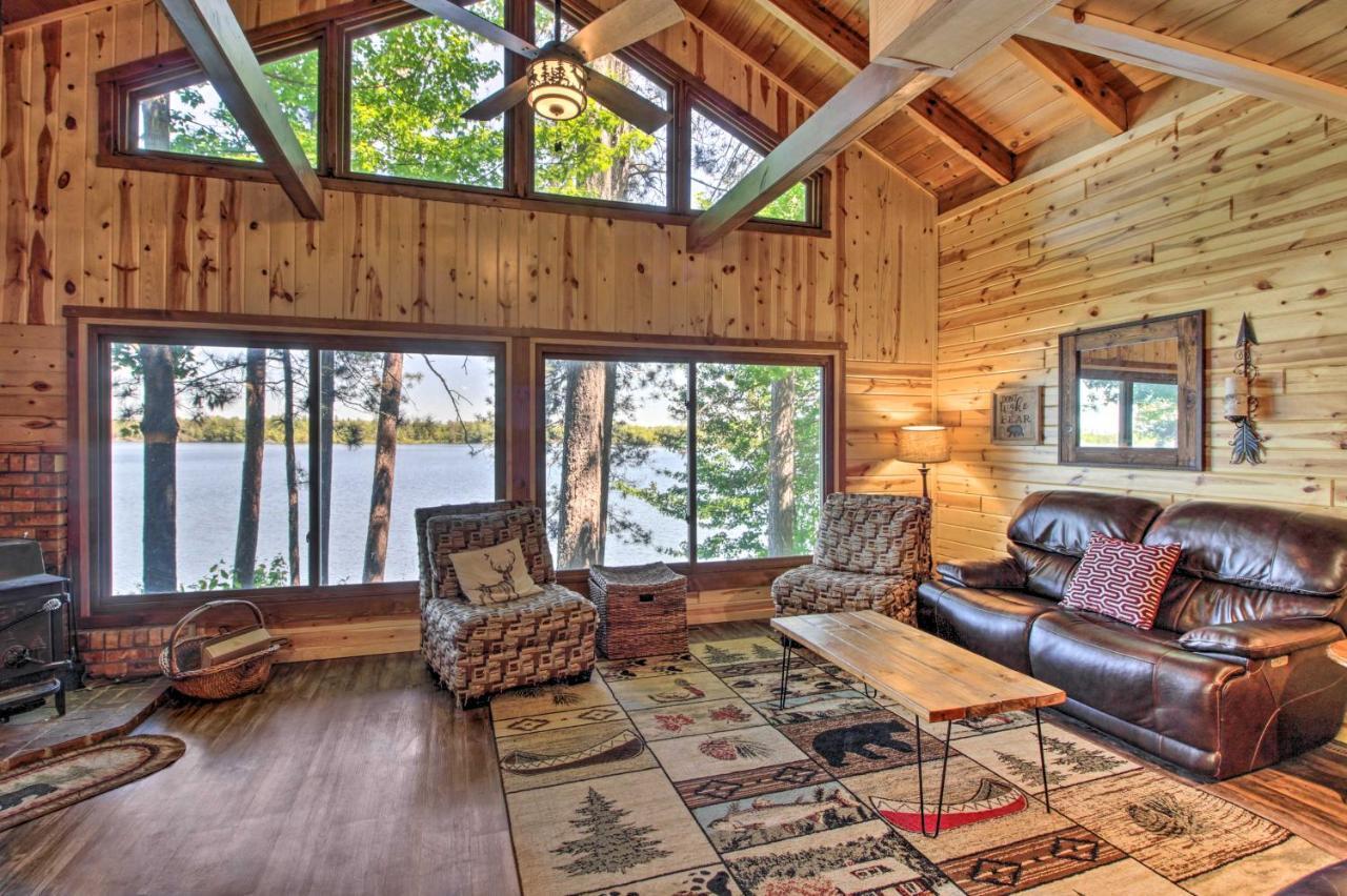 Loon Lake Lodge With Dock, Sauna And Hot Tub! Pequot Lakes Екстер'єр фото