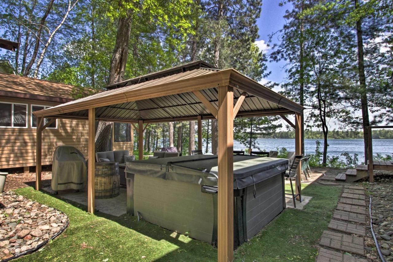 Loon Lake Lodge With Dock, Sauna And Hot Tub! Pequot Lakes Екстер'єр фото