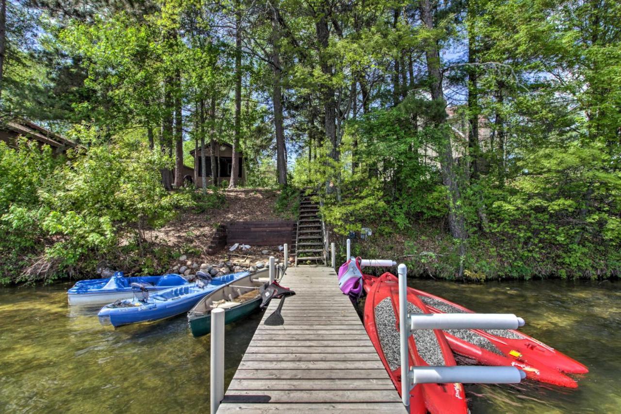 Loon Lake Lodge With Dock, Sauna And Hot Tub! Pequot Lakes Екстер'єр фото