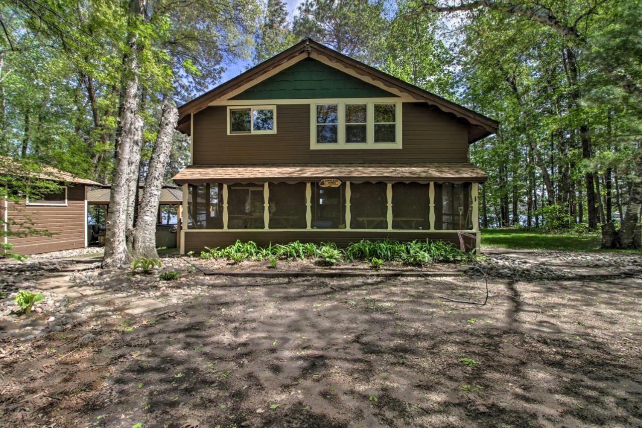 Loon Lake Lodge With Dock, Sauna And Hot Tub! Pequot Lakes Екстер'єр фото
