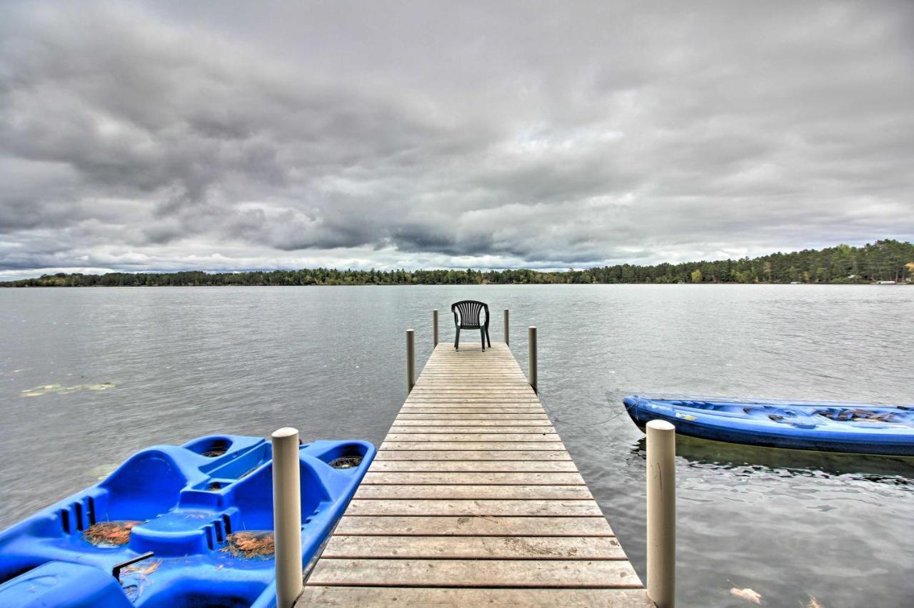 Loon Lake Lodge With Dock, Sauna And Hot Tub! Pequot Lakes Екстер'єр фото